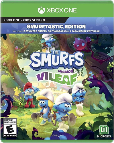 Los Pitufos Smurfs Mission Vileaf Smurftastic Edt. Xbox One