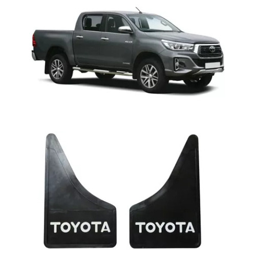 Juego X 2 Barreros / Baberos Goma Toyota Hilux Pickup 