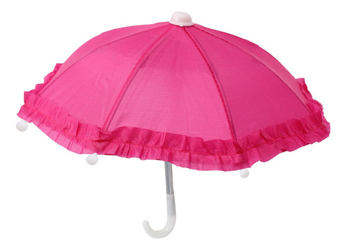 En Miniatura Para Casa De Muñecas, Y Lluvioso, Rosa