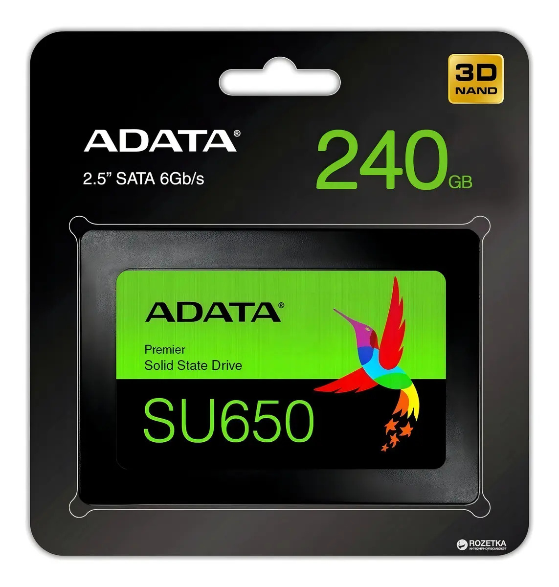 interno Adata Ultimate SU650 ASU650SS-240GT-R 240GB negro