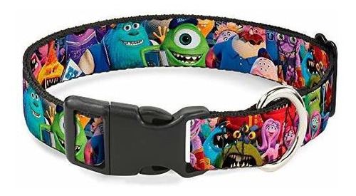 Buckle-down Dog Collar Plastic Clip Monsters University Mons