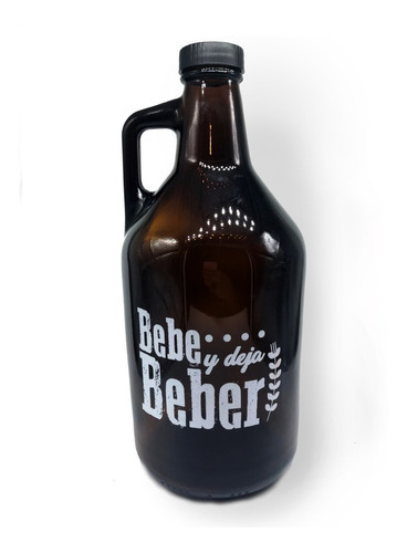 Growler, Botellon Para Cerveza  Bebe Y Deja Beber 