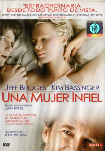 Una Mujer Infiel ( Jeff Bridges  Kim Basinger ) Dvd Original