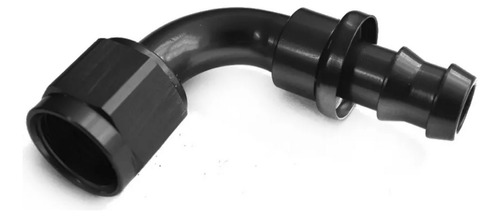 Acople Conexión Push On Hose 90° An6 Negro Ftx Fueltech