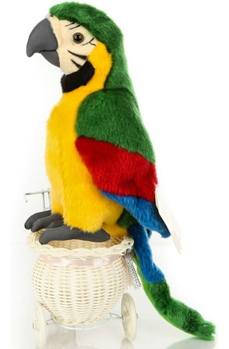Lindo Conejo De 12 Pulgadas Macaw Parrot Plush Toy Animal To