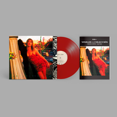 Fabiana Cantilo - Algo Mejor 1lp Rojo + Libro Folleto