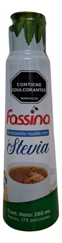 Stevia Liquida Endulzante Sin Gluten 0 C
