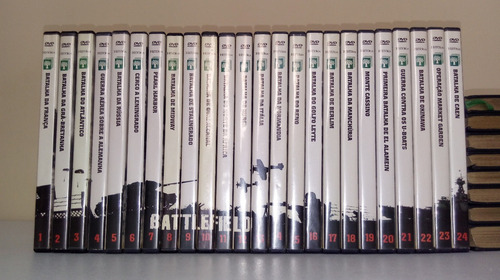 Imagem 2 de 4 de Coleção Battlefield - 24 Dvd's (completa, 2ª Guerra Mundial)