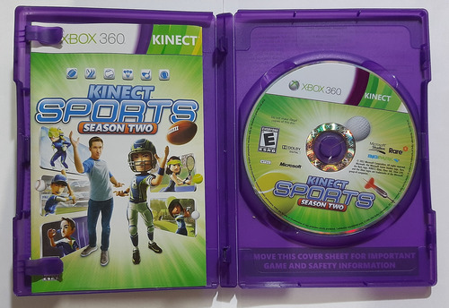 Lote 4 Jogos Para Kinect Xbox 360 / Pacote #2 (Recondicionado)