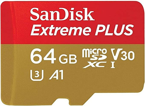 Sandisk Extreme Plus Micro Sdxc Uhs-i 64 gb 100 mb/s Tarj.