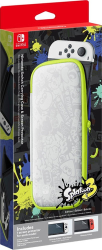 Estuche Switch Splatoon 3 + Protector De Pantalla