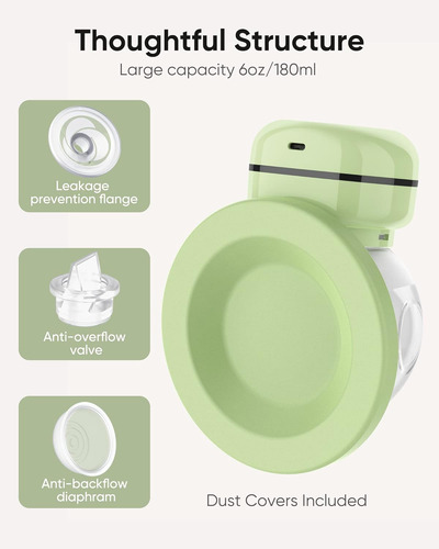 Bonoch Extractor De Leche Portátil Manos Libres, Extractor D