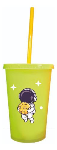 6 Vasos Astronauta, Fiesta Infantil Multicolor