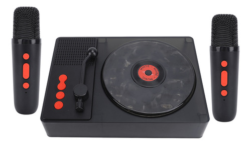 Micrófono Inalámbrico, Altavoz Nocturno, Portátil, Retro, Co