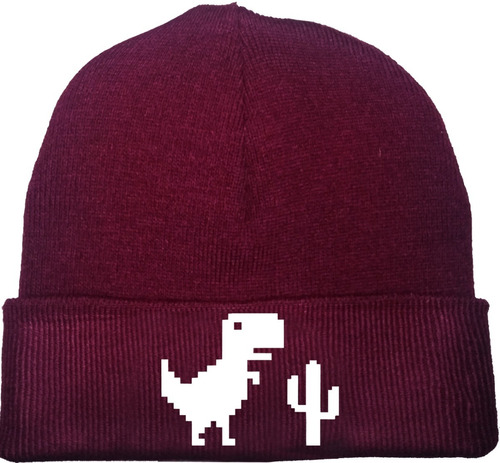 Gorro Lana Dinosaurio Google Gamer Vt Tv Estampado Urbanoz 