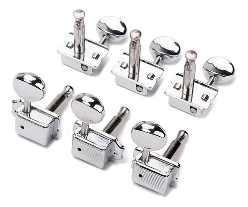 Nuevo 6 En Línea For Guitarra Machine Heads 6r De Estilo Vi