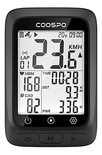 Coospo Bike Computer Gps Wireless, Ant+ Cycling Computer Gps