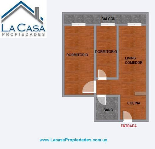Imagen 2 de 8 de Apartamento En Venta A Estrenar De 2 Dormitorios