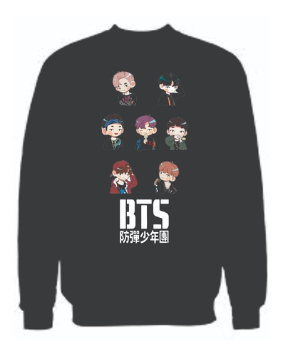 Buzos Busos Grupo Banda Bts Caras Adultos Niños