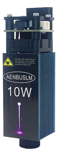 Aenbuslm Grabador Laser De 10 W, Modulo Laser De 450 Nm, 12 