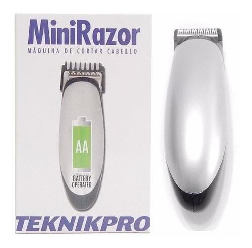 Teknikpro Minirazor Trimmer Máquina Cortar Pelo A Pila