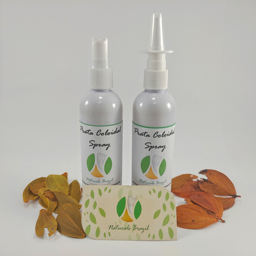 Ultra Kit Prata Coloidal Verdadeira Naturals Brazil S/juros