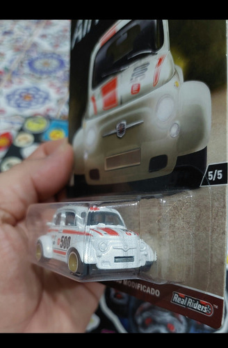 Hot Wheels 60's Fiat 500d Modificado Blanco
