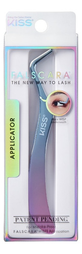 Kiss Falscara Diy Eyelash Extension Wisp Applicator Mistake Color Morado Espesor 0 mm Largo 5 mm Tipo de curvatura C