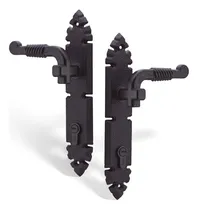 Comprar Cerradura Yale Rústica Negro 3 Bulones Puerta Alcoba.