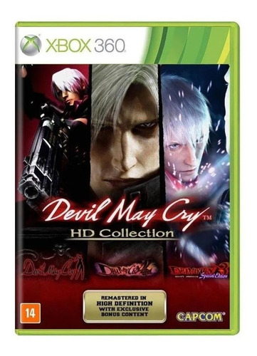 Devil May Cry Hd Collection - Xbox 360 - Mídia Física(usado)