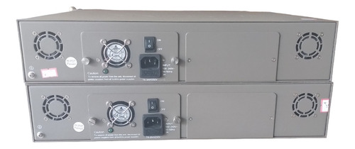 Dois Rack Chassis 14 Slots 19 Conversor De Mídia (Usado)