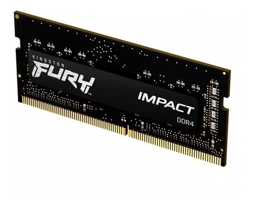 Imagen 2 de 2 de Memoria Ram Kingston Fury Impact Soddr4 8gb 3200 Kf432s20ib