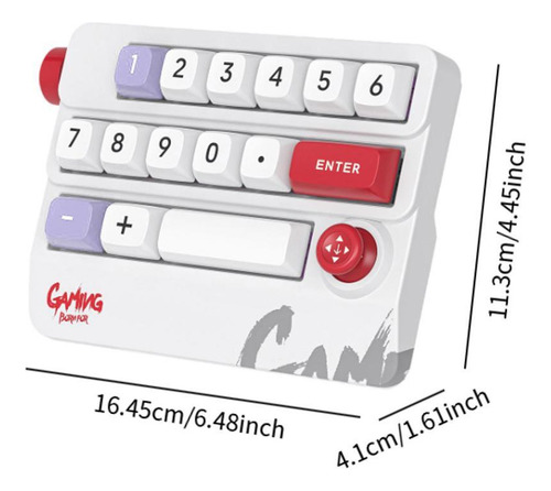Teclado De Juego Numérico Teclado Mecánico De Fondo