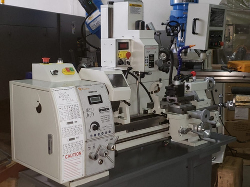 Torno De Banco Combinado 700x290 Ve.variable Av Long/transv