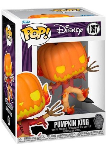 Funko Pop The Nightmare Before Christmas- Pumpkin King #1357