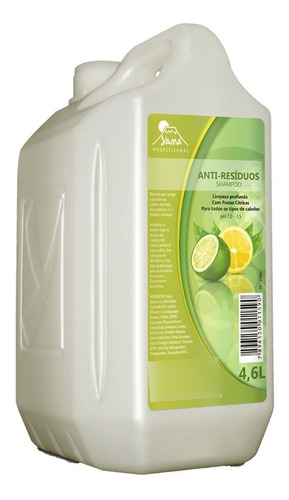 Shampoo Profissional Anti-resíduos Restaura Galão Yamá 4,6l