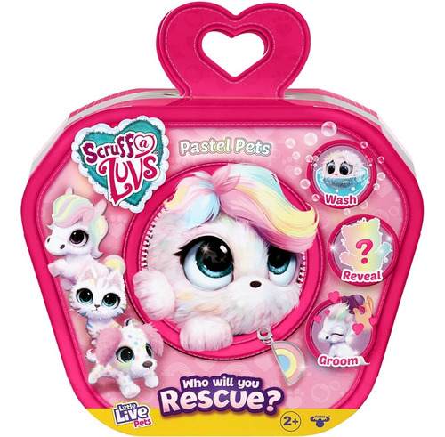 Muñeco Peluche Scruff A Luvs Pastel Pets Animales