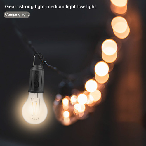 Lámpara Led For Acampar Con Gancho, 3 Modos, Luces Colgante