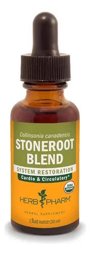Extracto Líquido Orgánico Stoneroot Blend 30 Ml Apoyo Cardio