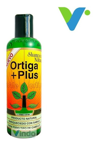 Shampoo Ortiga Previene Caida Cabello Con Sabila Naturalplus