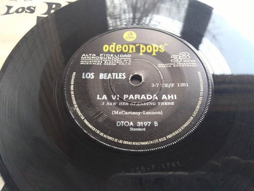 Los Beatles - Twist Y Gritos Simple 7 (Usado)