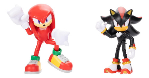 Sonic The Hedgehog 4 Action Figure 2 Pack Knuckles & Shadow
