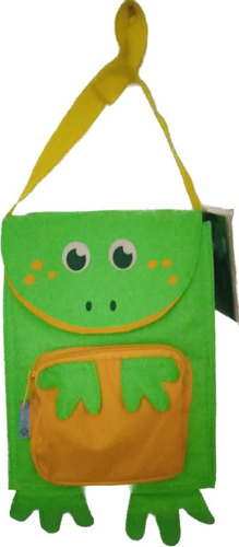 Lonchera Infantil Diseño Rana Verde