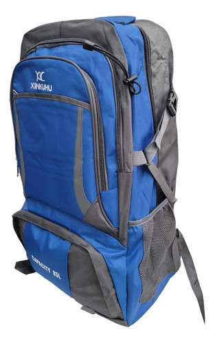 R5001 Mochila Camping 85l Viaje Mochilero Viajera Campamento