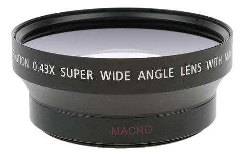 Lente Gran Angular Y Macro De 67 Mm 0.45x Para Canon Nikon 