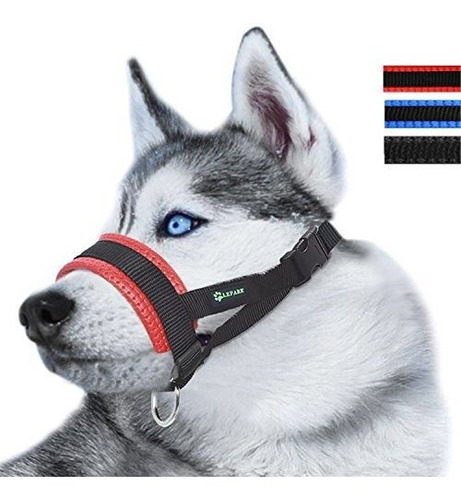 Lepark Nylon Dog Muzzle For Small,medium,large Dogs Prevent