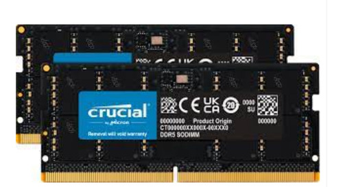 Memoria Ram Ddr5 64gb 2 Crucial Ct2k32g48c40s5