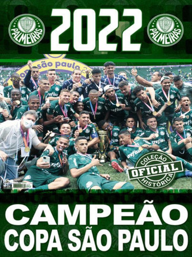 Coleção Oficial Histórica Palmeiras Edição 28 - Pôster, De On Line Editora. Editorial Online, Capa Mole, Edição 2023-02-09 00:00:00 Em Português, 2022