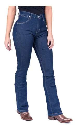 Cal a Jeans Feminina Wrangler 20md8pw60 Western Boot Cut Frete