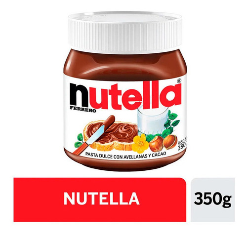 Nutella pasta de avellana 350g